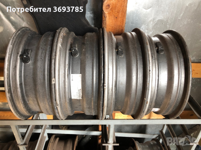 Железни джанти с датчици 4бр.Smart , снимка 4 - Гуми и джанти - 44685327