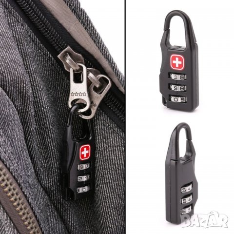 Катинарче с код катинар за заключване куфари раници чанти, снимка 2 - Други - 39765499