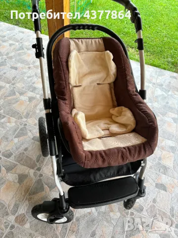 Количка 3 в 1, снимка 4 - Детски колички - 48942179