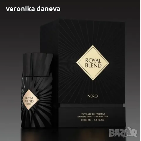 Royal Blend Nero Extrait de Parfum 100 мл – Луксозен арабски парфюм за него и нея с ванилия, уд и дъ, снимка 3 - Унисекс парфюми - 55823116
