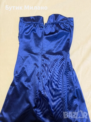 Сатенена официална рокля, снимка 4 - Рокли - 52692396