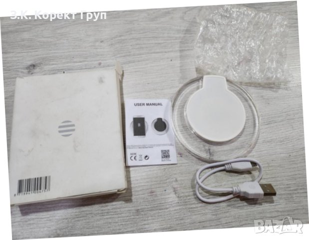 Кръгла подложка за безжично зареждане 5W UVE CHARGING, снимка 3 - Резервни части за телефони - 42318778
