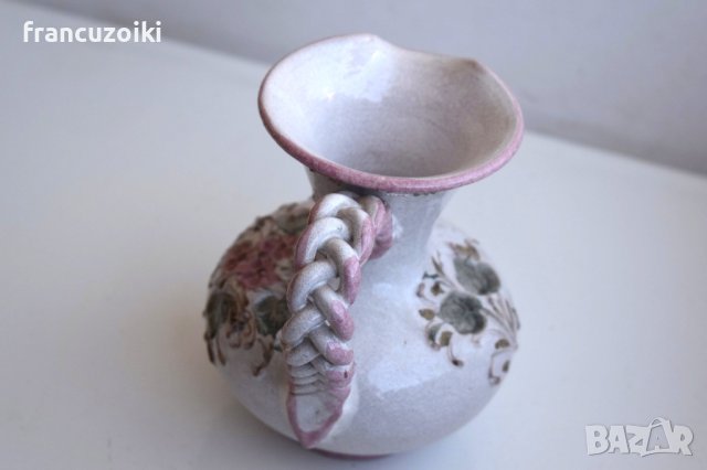 Керамична ваза Ainring Keramik Кана Немска керамика , снимка 4 - Вази - 41450009