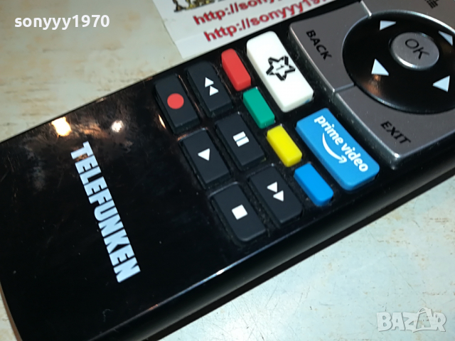 TELEFUNKEN NETFLIX YOUTUBE REMOTE-GERMANY 2203221820, снимка 15 - Дистанционни - 36197525