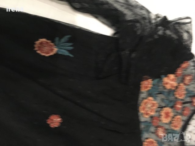  Дамка блузка зара, снимка 3 - Блузи с дълъг ръкав и пуловери - 41681439