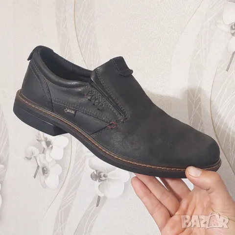 ECCO Водоустойчиви обувки от набук Turn GTX Slip-On номер 42, снимка 13 - Ежедневни обувки - 47666974