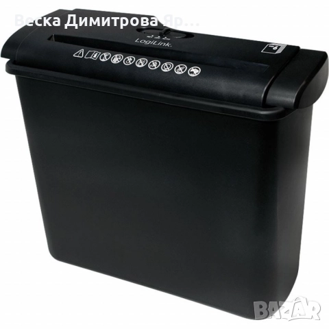 Шредер за хартия LogiLink „Aktenvernichter“ , снимка 5 - Други инструменти - 52764177