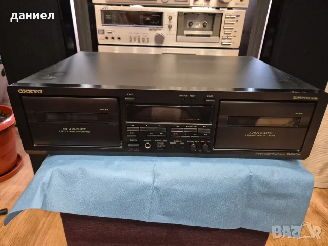 Отлично работещ Японски двукасетен дек Onkyo TA-RW544