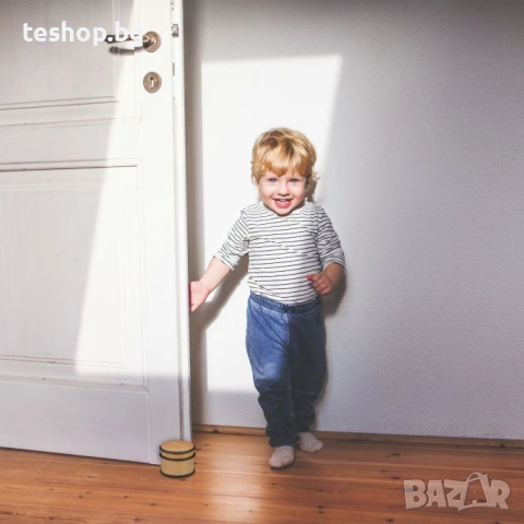 Стопер за врата с ефект на дърво Relaxdays, снимка 3 - Други - 53716011