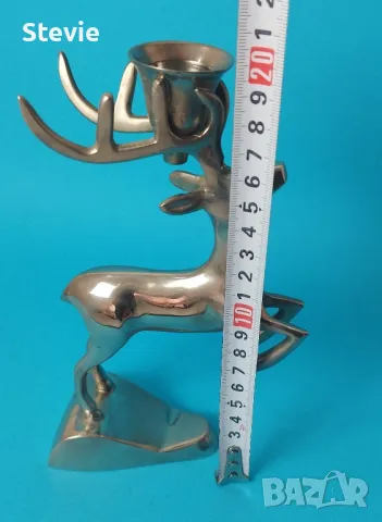 Метален свещник, снимка 2 - Други - 48649298