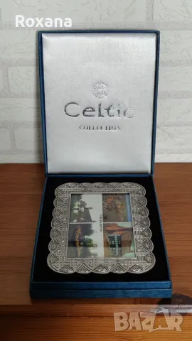 Метална фоторамка с орнаменти, снимка 4 - Декорация за дома - 49100953