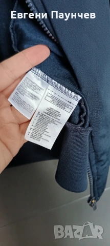 Adidas мъжко горнище с цип в тъмно син цвят , снимка 3 - Спортни дрехи, екипи - 53478422