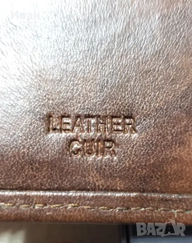 Нов, мъжки портфейл TOMMY HILFIGER – естествена кожа, снимка 4 - Портфейли, портмонета - 48494050