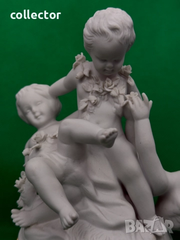 Порцеланова фигура на Unter Weiss Bach. №7412, снимка 3 - Колекции - 51910886