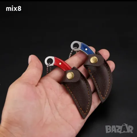 Мини нож карамбит , снимка 2 - Ножове - 48309046