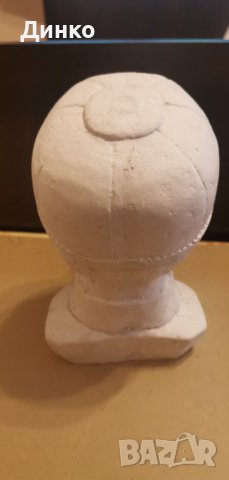 Гипсов бюст на Тодор Александров водач на ВМРО., снимка 4 - Антикварни и старинни предмети - 39688426