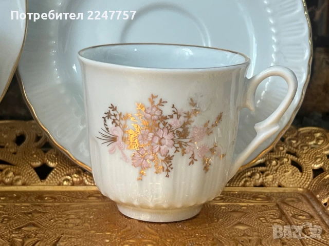 Комплект порцелан за чай и кафе, снимка 3 - Чаши - 53022250