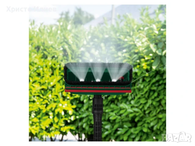 Parkside Приставка за водоструйка Дюза Четка за почистване на повърхности Аксесоари за водоструйка, снимка 5 - Градинска техника - 50645784