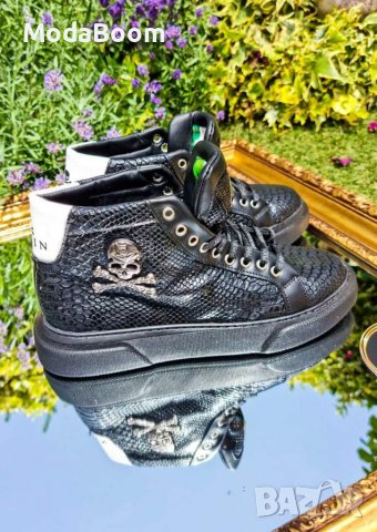 Мъжки обувки Philipp Plein, снимка 1 - Кецове - 39438687