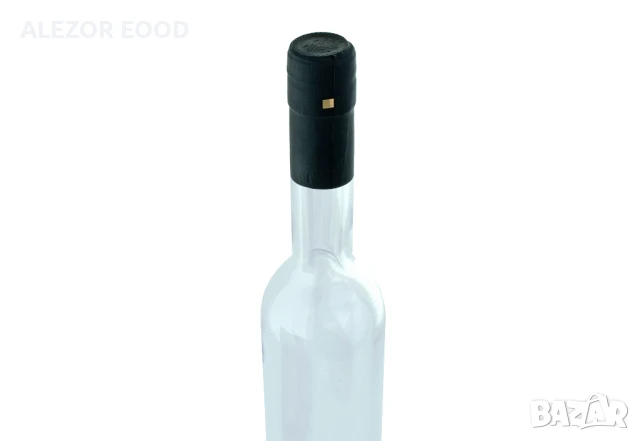 Термосвиваеми капсули Черни за стъклени бутилки, снимка 2 - Други стоки за дома - 50454262