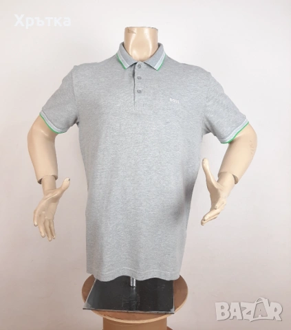 Hugo Boss Paddy - Оригинална мъжка тениска с яка размер XL, снимка 2 - Тениски - 53306095