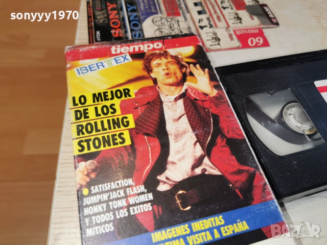 ROLLING STONES-VHS ORIGINAL TAPE 2912251000, снимка 4 - Други музикални жанрове - 52925393
