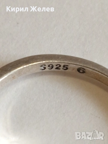 Сребърен пръстен АНГЕЛСКИ КРИЛА символика на нежност,защита и изящество 52670, снимка 6 - Пръстени - 53051002