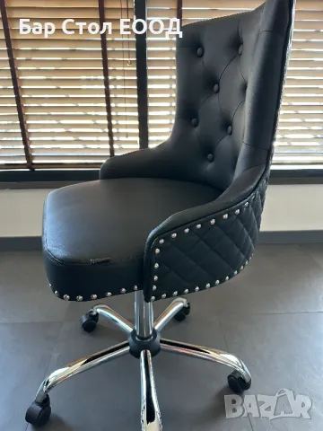 Стол на колелца Lyon с 24 м гаранция и безплатна доставка до офис, снимка 2 - Столове - 41506618