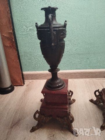 Две декорации за часовник арт деко, снимка 4 - Други ценни предмети - 42499405