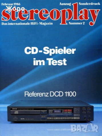 ⏯️С клип. Denon DCD-1100 качествен плеър, снимка 3 - Декове - 34715459