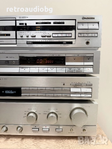 🔊Ретро аудио система сет PIONEER - сива серия - усилвател, дек, cd и тунер 🔊, снимка 4 - Аудиосистеми - 52142594