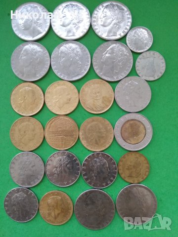 Голям лот монети от Италия, снимка 8 - Нумизматика и бонистика - 41976272