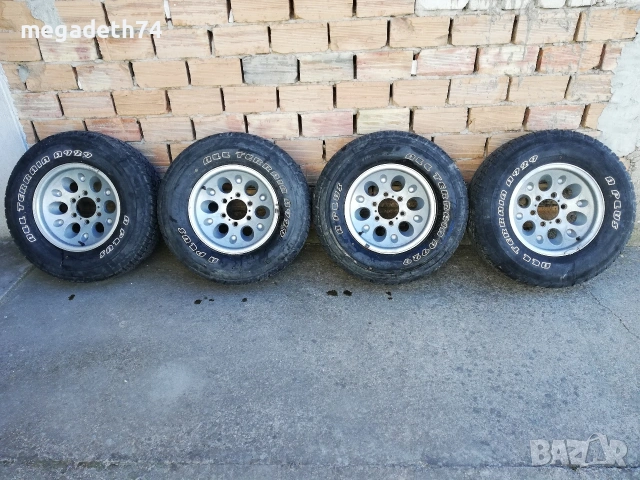 Минусови джанти за Opel Frontera 