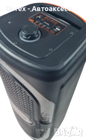 Активна тонколона GH-6618 Bluetooth, караоке + микрофон, снимка 6 - Тонколони - 55723664