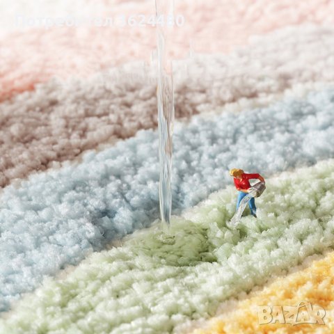  Rainbow Постелка 4021, снимка 4 - Пътеки - 41859419