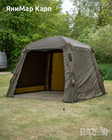 Шатра с надуваема рамка Fox Air Frame Social Shelter 2.5m x 2.5m, снимка 2 - Палатки - 53808242