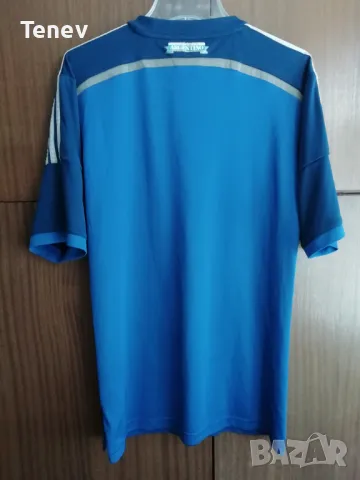 Argentina Adidas оригинална тениска фланелка от Световното 2014 Аржентина , снимка 2 - Тениски - 48914290