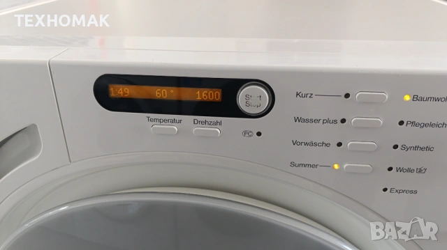 Пералня MIELE пчелна пита 6кг. Клас А ++ , снимка 3 - Перални - 53750933