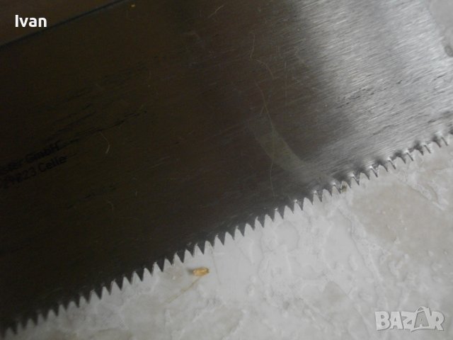 Нов Немски Ръчен Трион Пасвател-TOOM-Чапраз Зъби-Работна Дължина 225 мм/340 мм-Дебела Стомана, снимка 7 - Други инструменти - 41310382