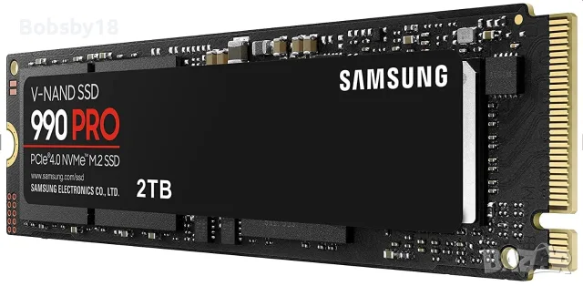 Samsung 990 PRO 2TB NVMe M.2 SSD (PCIe 4.0), снимка 2 - Външни хард дискове - 55966159