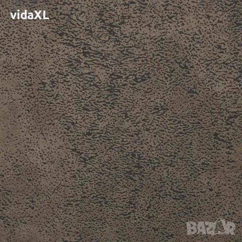 vidaXL Диван с мека мебел, тъмносив, 110 см, изкуствена кожа, снимка 7 - Дивани и мека мебел - 56147485