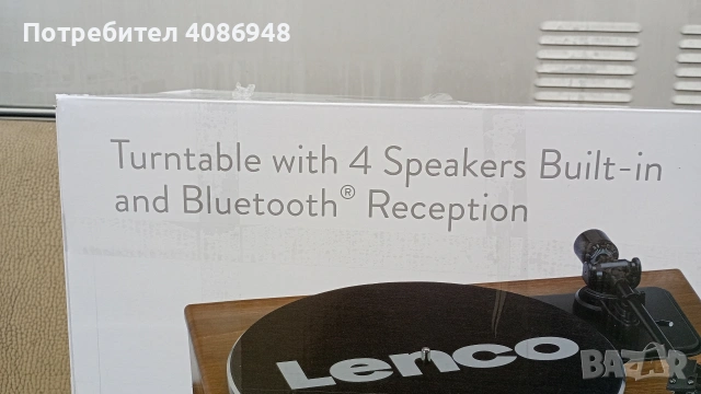 грамофон Lenko Bluetooth чисто нов , снимка 5 - Грамофони - 53682382