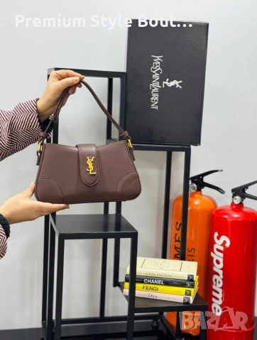 чанти Yves Saint Laurent ➡️26 Cm ⬆️14 Cm , снимка 3 - Чанти - 53699134