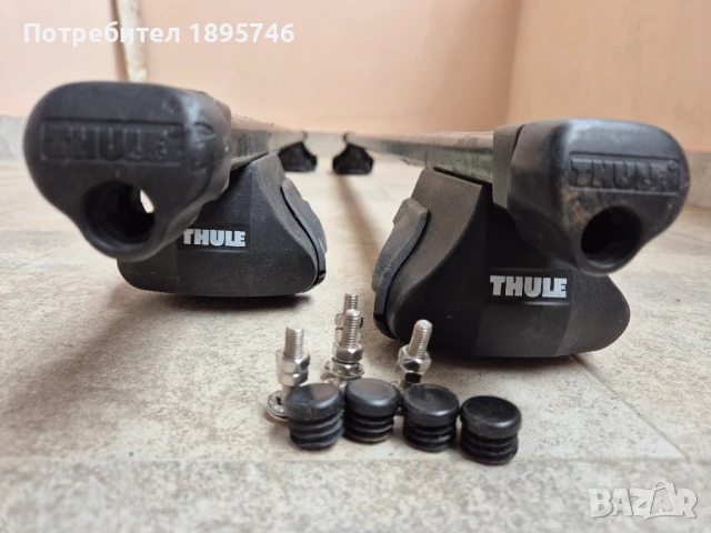 Thule универсални греди/рейки/релси за кола с надлъжни релси на тавана, снимка 1