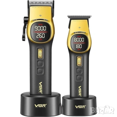 Комплект машинки за подстригване и контуриGreen series / GoldSeries, снимка 7 - Машинки за подстригване - 53560075