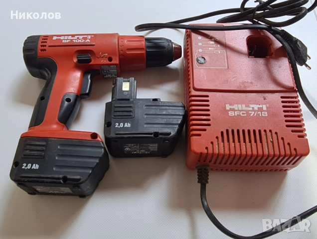 Hilti sf 100a и sfc 7/18v + 2бр батерии Made in USA , снимка 3 - Винтоверти - 52028008