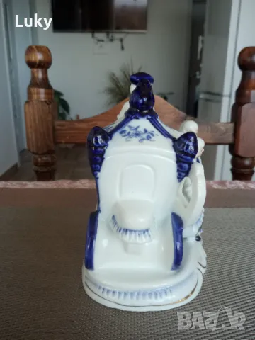 Прекрасно,антикварно ,произведение на изкуството.Порцелан., снимка 6 - Антикварни и старинни предмети - 47949243