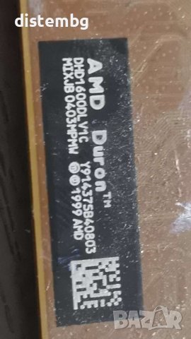 Процесор AMD Duron 1.6 GHz dhd1600dlv1c   