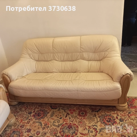 Дивани естествена кожа, снимка 3 - Дивани и мека мебел - 52724112