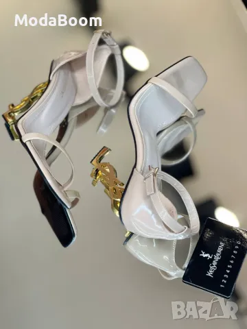 Yves Saint Laurent дамски сандали на ток , снимка 2 - Сандали - 48523840